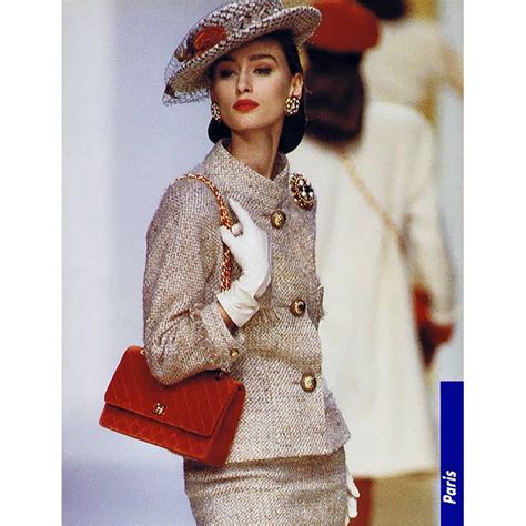 vintage chanel skirt suit|vintage lady in chanel suits.